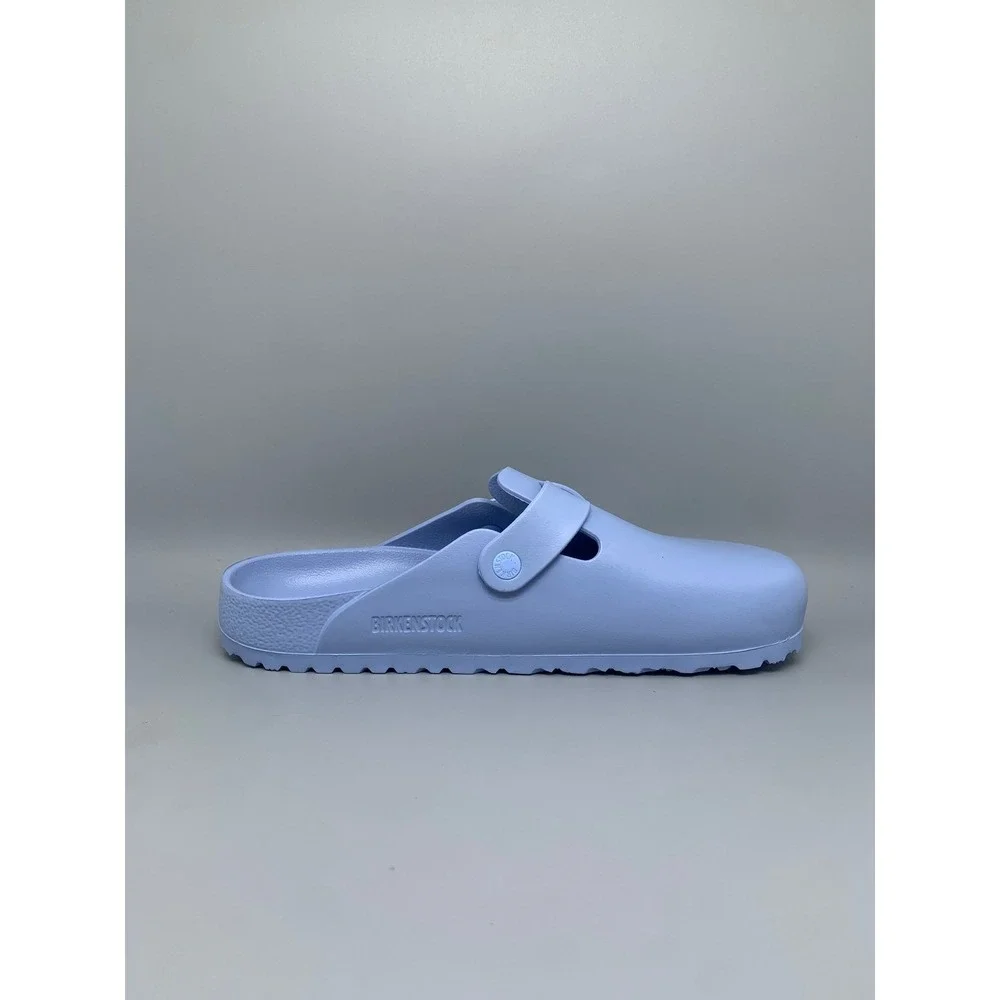 Birkenstock Boston EVA Sky Blue Clogs 1019142 Men's Sz 10 Women's Sz 12